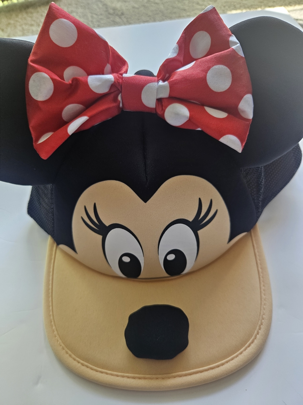 Disney  Dot Minnie Mouse Kids Hat with Bow